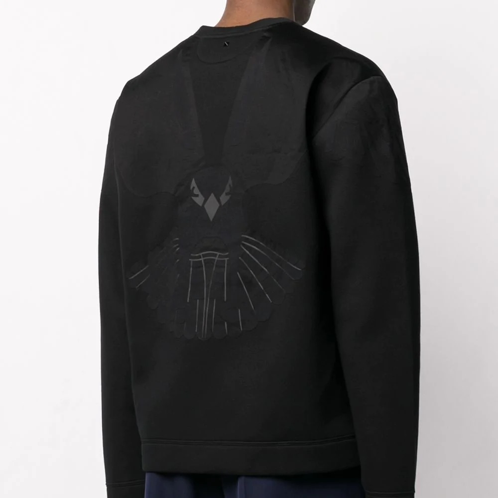 VALENTINO rockstar eagle crewneck sweatshirt